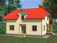 Каркасный дом 9х11 | Строительство домов в Гатчине